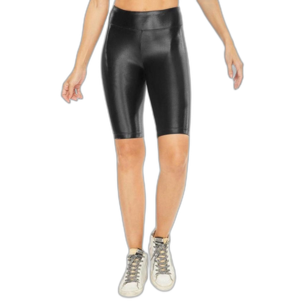 KORAL Shorts high rise bike black women’s small 4 6 workout gym biker bermuda